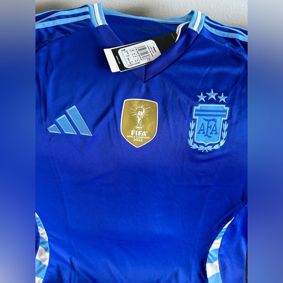Adidas Authentic Argentina National Team 2024 Away Jersey IP8403 Men’s Sz: XL - Picture 7 of 9